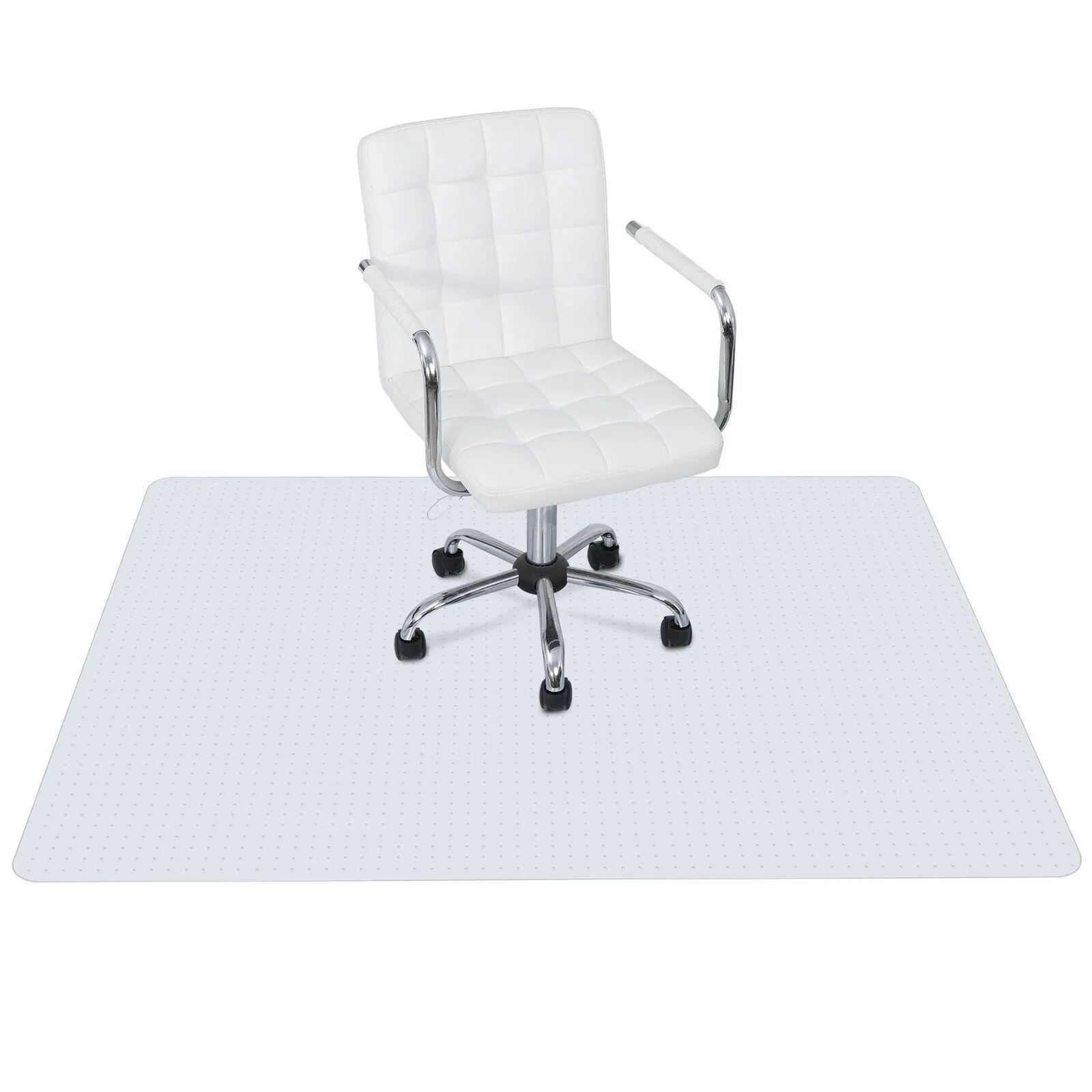 

46" X 60" Clear Office Chair Mat for Low to Medium Pile Floor Carpet with Lip United States