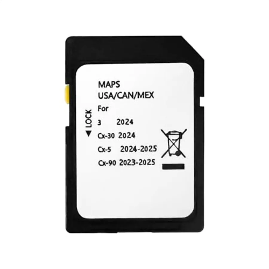 

Latest Version Navigation SD Card Fits for 2024 Cx30 2024 Cx5; 20242025 Cx90 20232025 Car GPS Navigation System for USA Canada