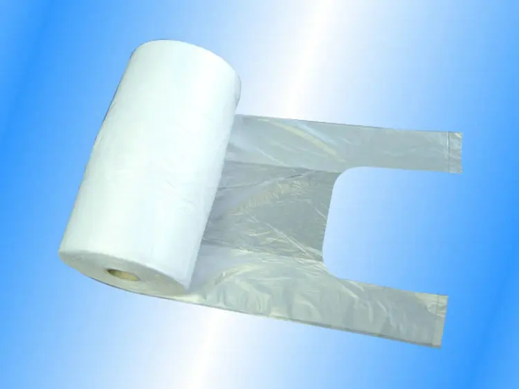 Factory Direct Sales High Speed Four Line Double Layer Hot Sealing Cold Cutting Plastic Bag Making Machine