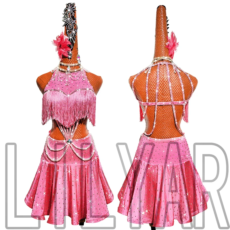 VENDA de vestido de dança latina(1/8)