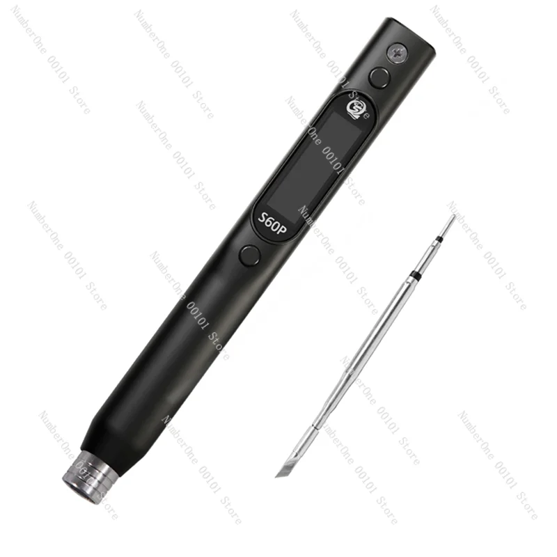 S60P Anti-Static Nano Soldering Iron Pen Support PD/QC Power Supply Compatible with C210 Solder Tip Precision Repair Tool