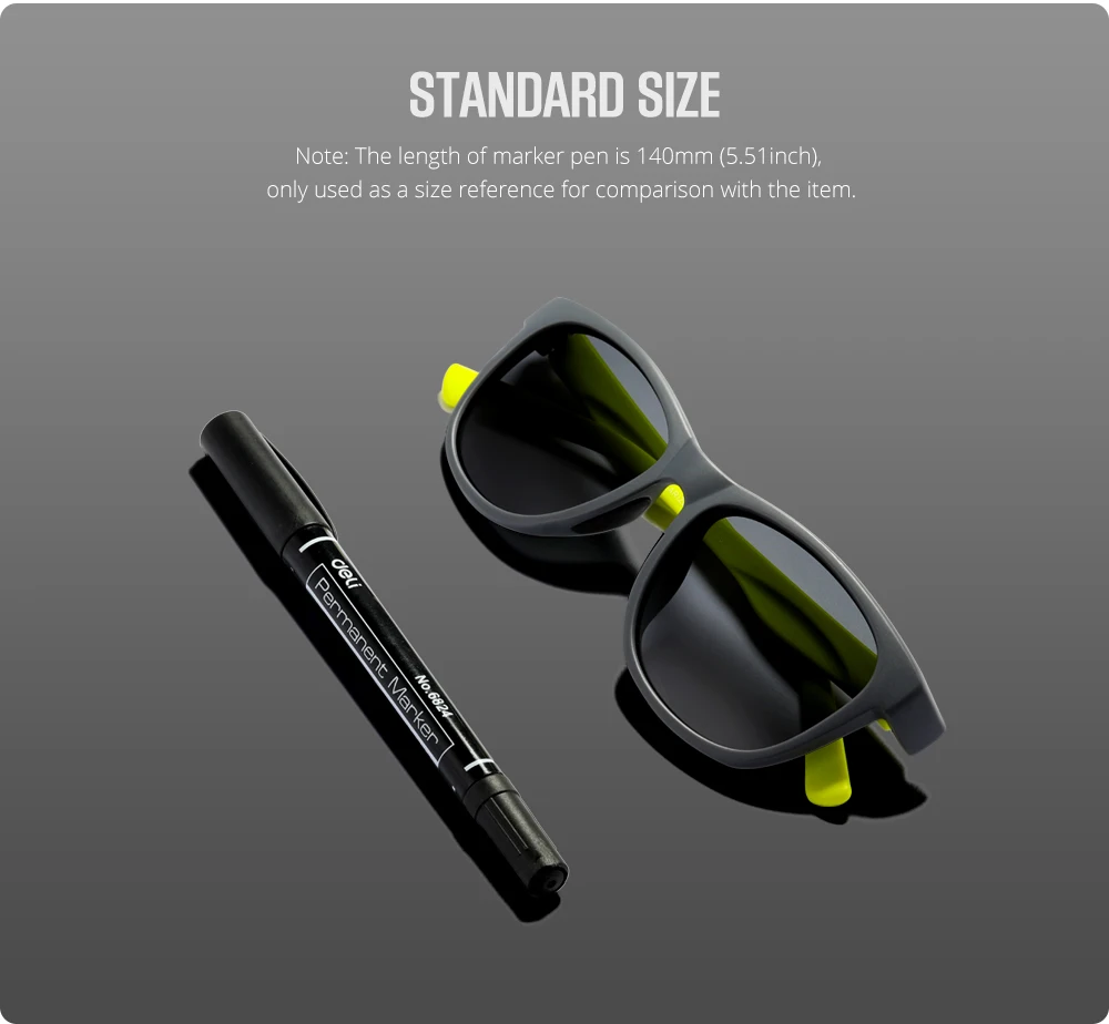 KDEAM Reduzieren Die Hellsten Licht POLARISIERTE Sonnenbrille Frauen Gesättigt Beschichtung Sonnenbrille Platz 58mm Medium Größe Shades Für Männer – Detail 4