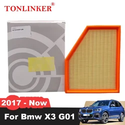 TONLINKER Air Filter 13718577170 For Bmw X3 G01 2017 2018 2019 2020 2021 2022-Now xDrive 20d 20i 30i ATM 30d M40d M40i Model