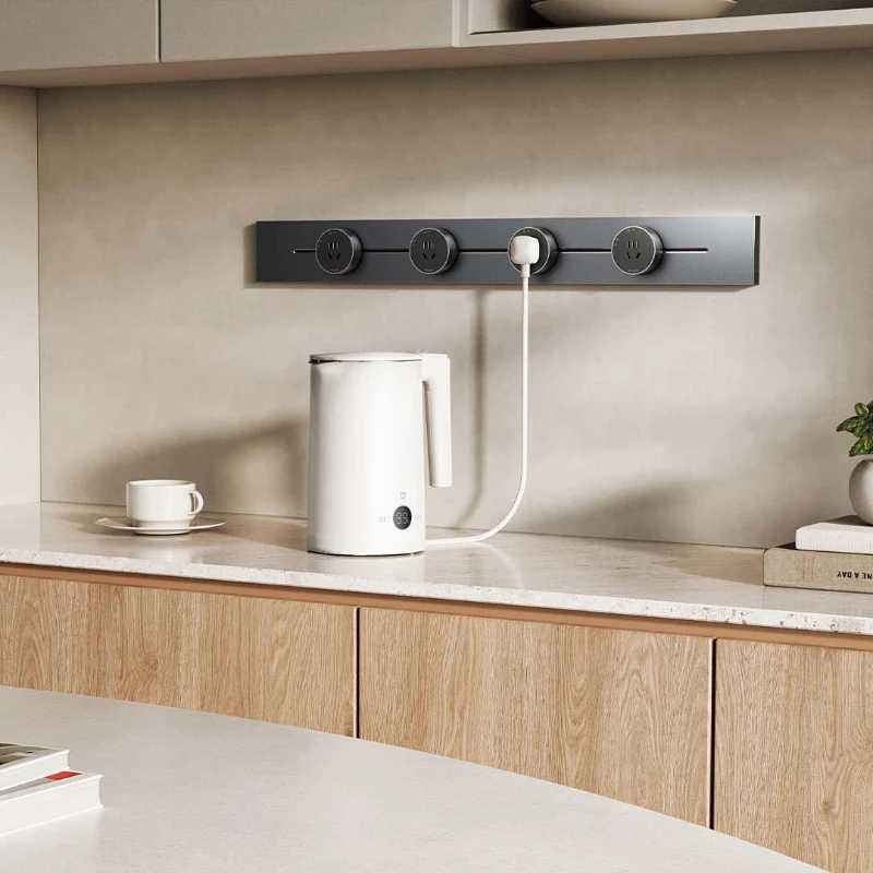 Originele Xiaomi Track Socket Set Wall Power Rail Beweegbare stopcontacten High End Huishoudapparaat Power 8000W High Power Professioneel Nieuw