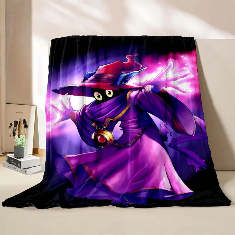 

6 Sizes Magician 0-Orko Printed Blanket Warm Soft and Comfortable Home Travel Camping Blanket Sofa Bedding Cover Blanket Gift