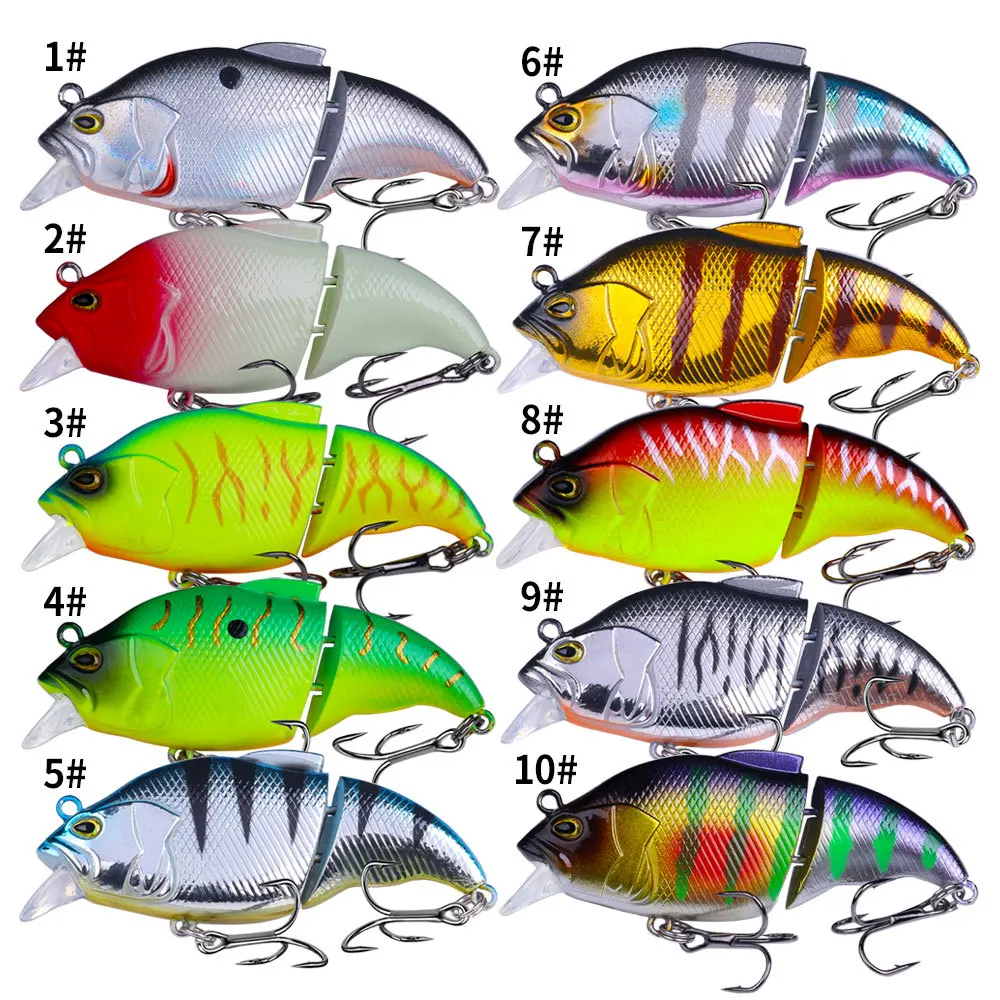 Señuelo Vib Crankbait de Hundimiento Lento para Lubina y Lucio - imagen 5