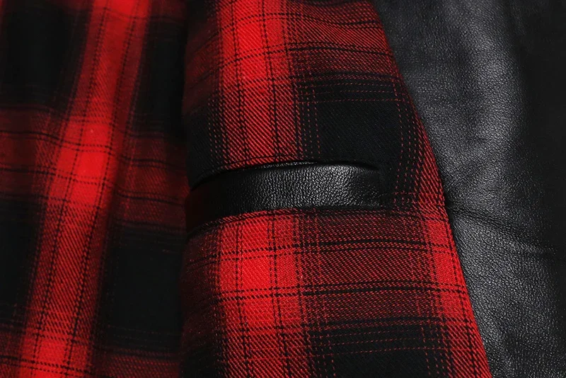 New Sheepskin Genuine Leather Jacket Oblique Zipper Fashion Motocycle Slim Jackets Soft Spring and Autum Clothing Short Coat 23 S02b8c10bff9a42bd853d0a876d695db9h