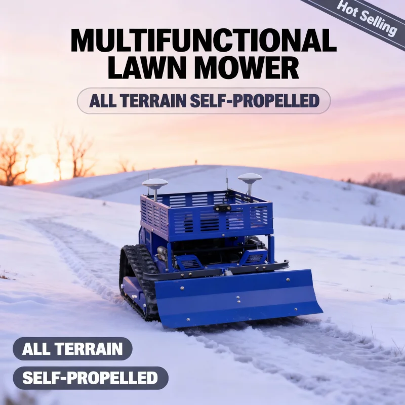 

Индивидуальная газонокосилка с GPS-автоматической косильной лентой - роботизированный умный RC беспроводной триммер для травы для обслуживания большого двора