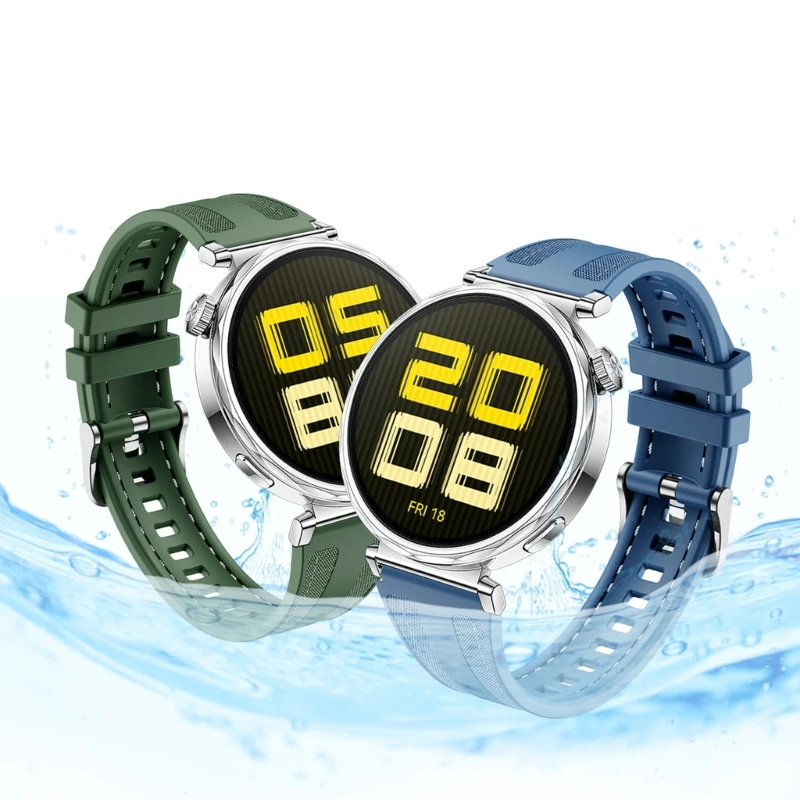 Silicone Wriststrap Replacement Quick Release Bracelet Watch Silicone Band Breathable Strap for HUAWEI WATCH GT5 41mm/46MM