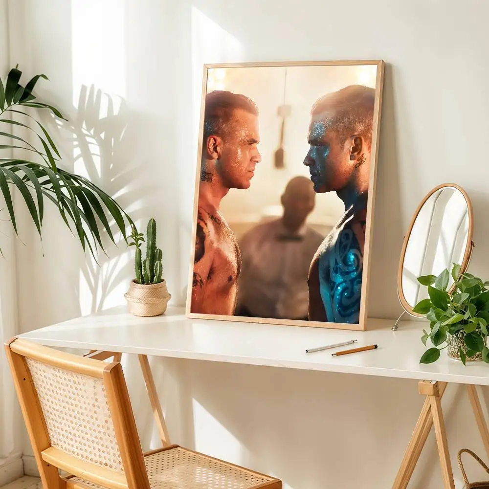 ملصق المغني روبي ويليامز بريتبوب مناسب لغرفة المعيشة المنزلية وغرفة النوم والمكتب والبار لتزيين الحائط #6