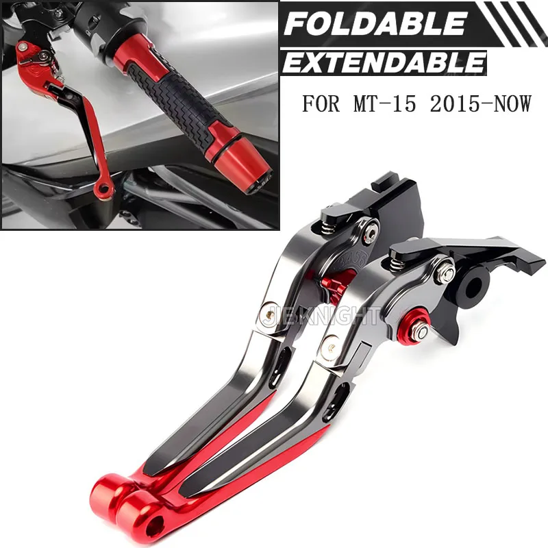 

For YAMAHA MT15 MT-15 Clutch Lever Brake Lever Set Foldable Adjustable Handle Levers Motorcycle Accessories Parts