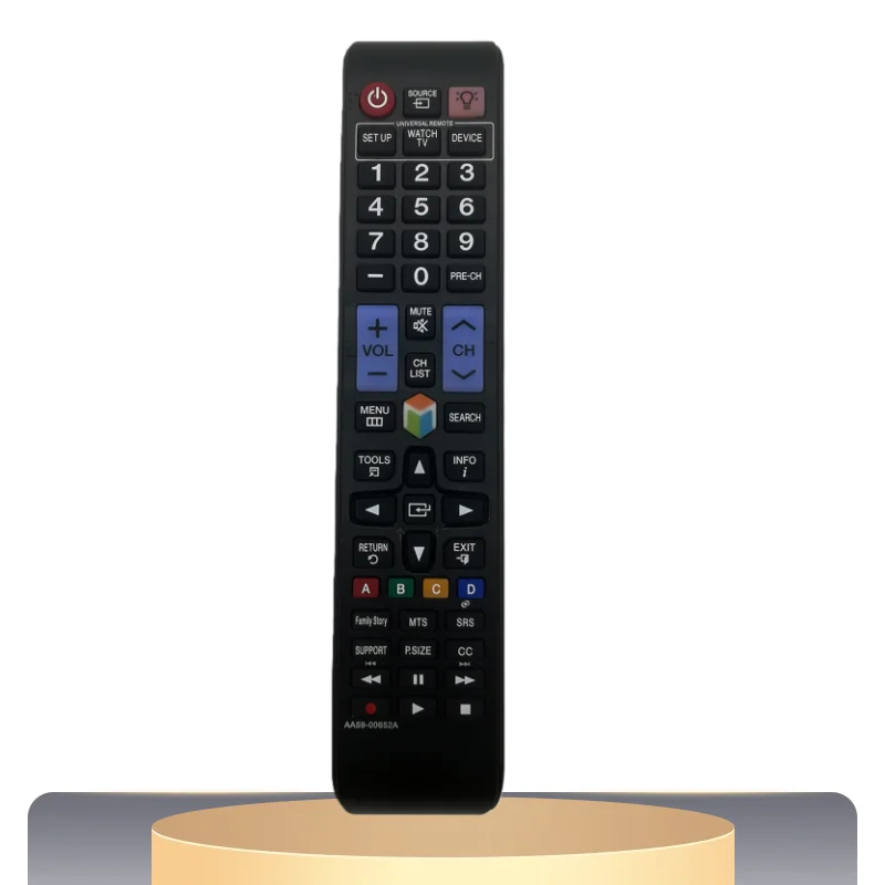 Premium AA59-00652A TV Remote Controller, Wireless Replacement Fit for Samsung 3D LED LCD 4K UHD QLED HDTV Smart Television