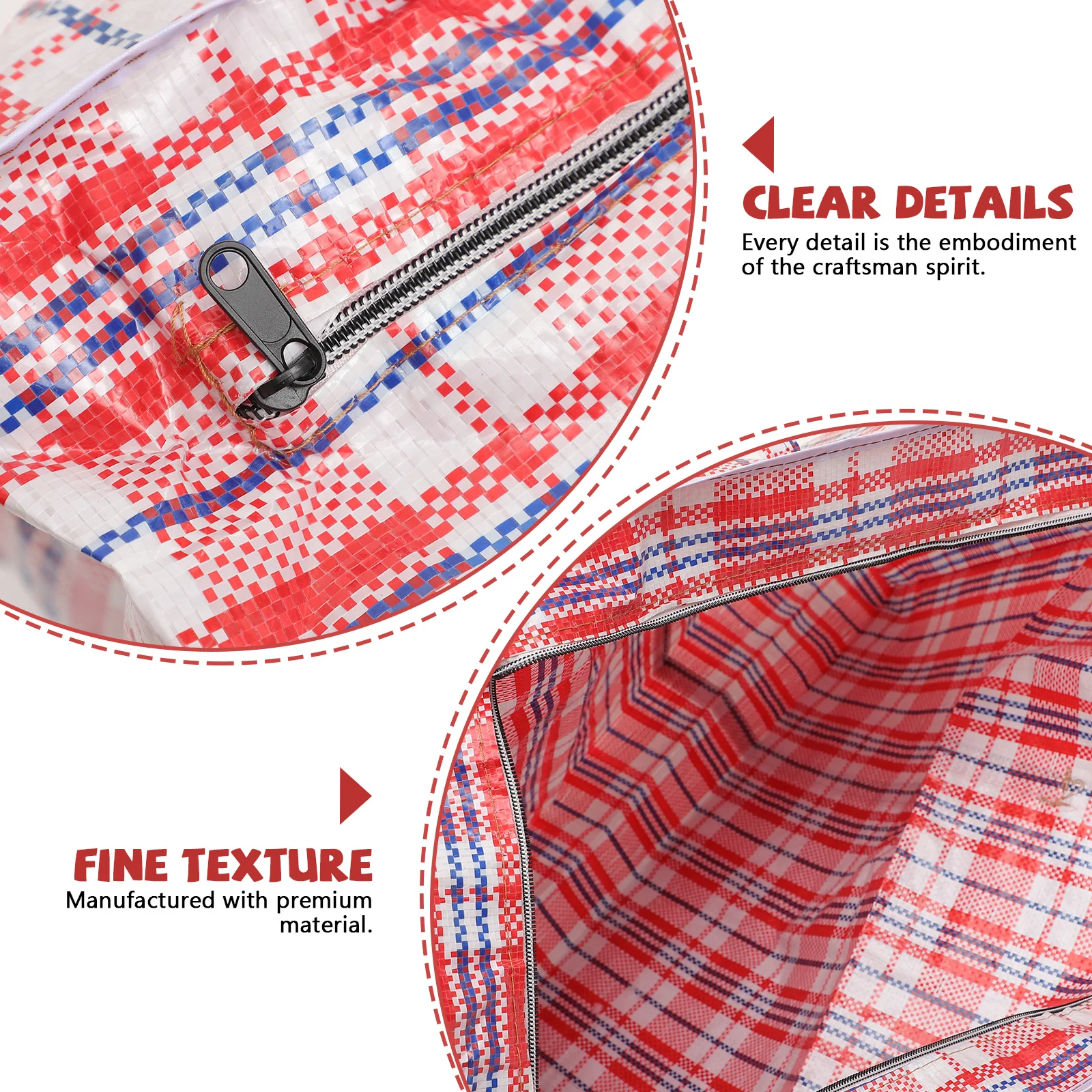 

2pcs Storage Bags Plaid Pattern Quilt Bedding Clothes Organizer Portable Handles Foldable Linen Sheet Holder Large Capacity