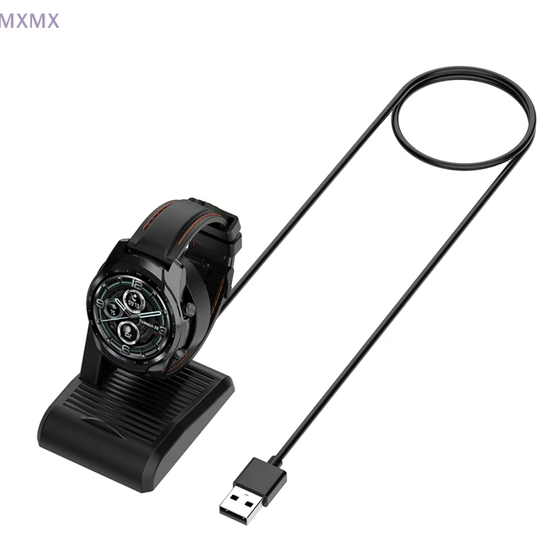 USB Watch Charger For Ticwatch Pro 3/E3/Pro X/LTE/Ultra Gps Vertical Charging Stand Charging Cable 1M