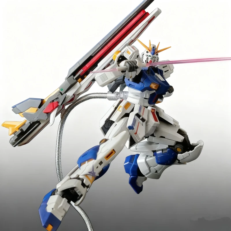 RG 1/144 RX-93ff V FIGHTER Montagemodellbausatz Actionfiguren mit Wasseraufklebern Ausstellungsstand Kunststoffspielzeug Modell Junge Sammeln Sie Geschenke