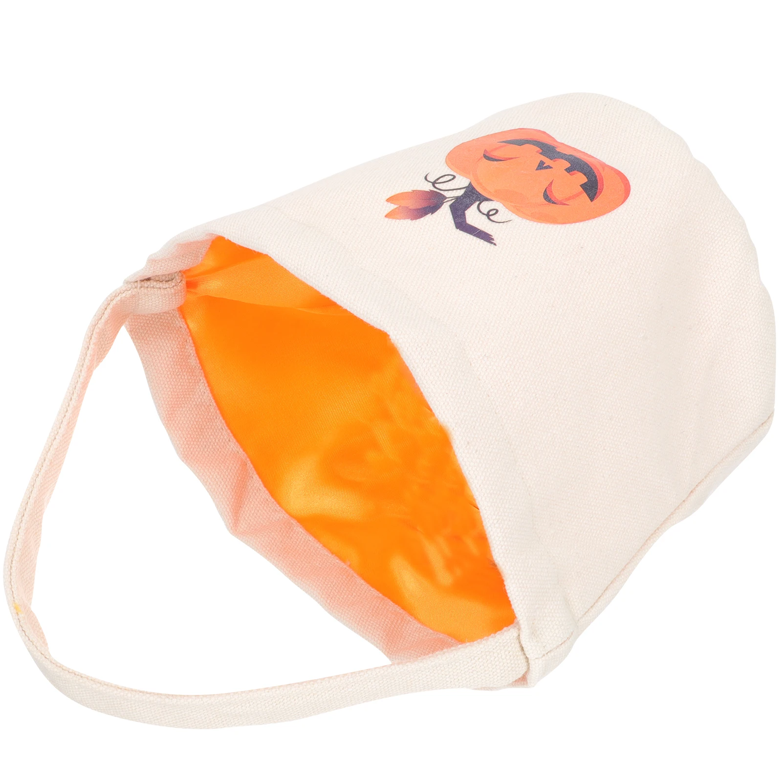 

Halloween Basket Pumpkin Bucket H held Storage for Gifts Snacks Decorative Cloth Baskets Party Accessories Pink