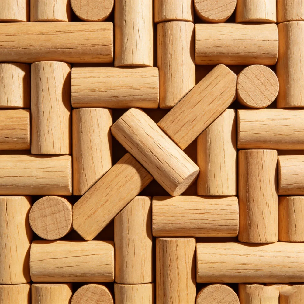 10-20Pcs  Dia16mm Solid Round Wood Length 50mm-400mm DIY Construction Material Building Model Fine Wooden Strips