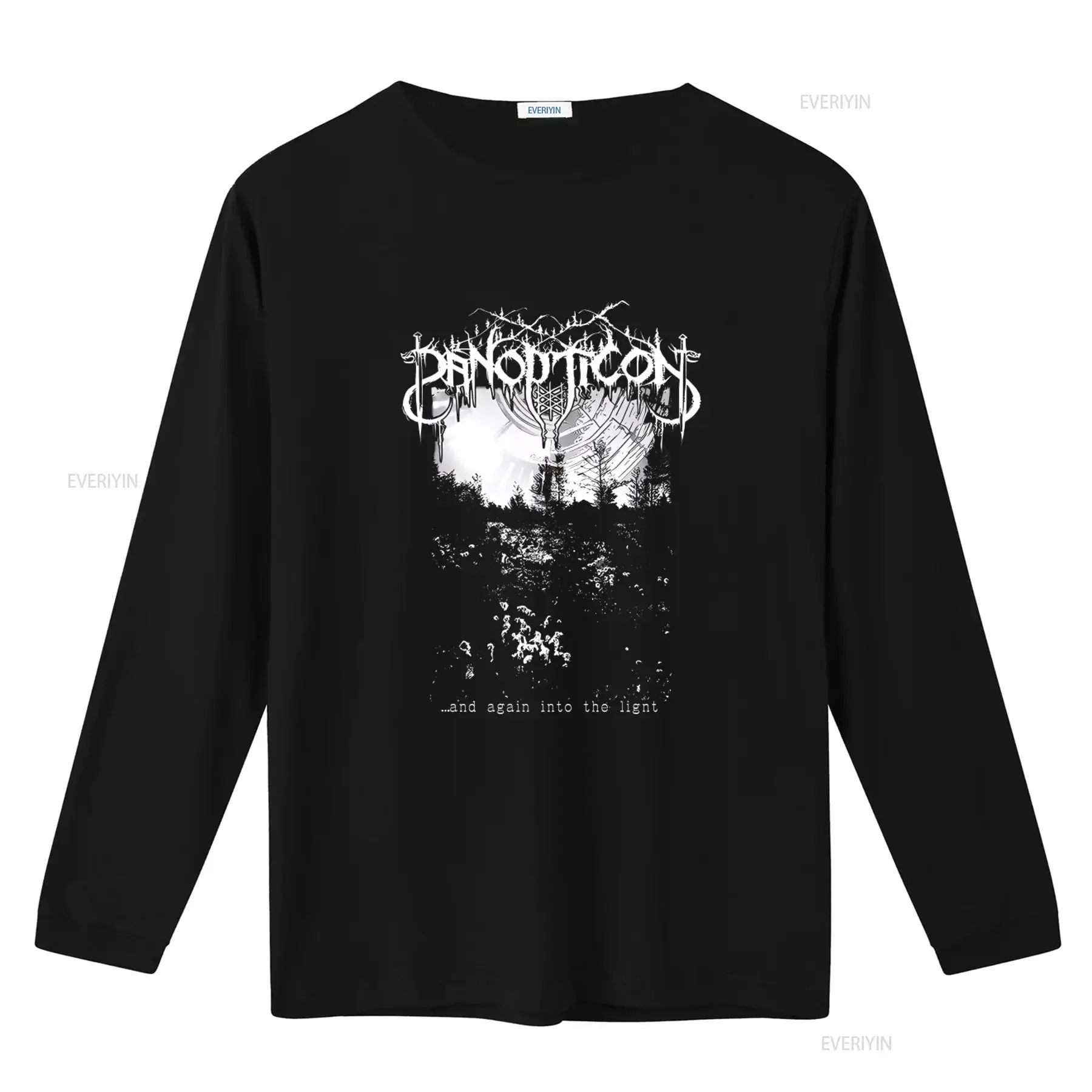 Limited Edition NWT Panopticon 'and Again into the Light' America Folk Metal T Shirt Sizes S 4XL vintage Washed Soft streetwear