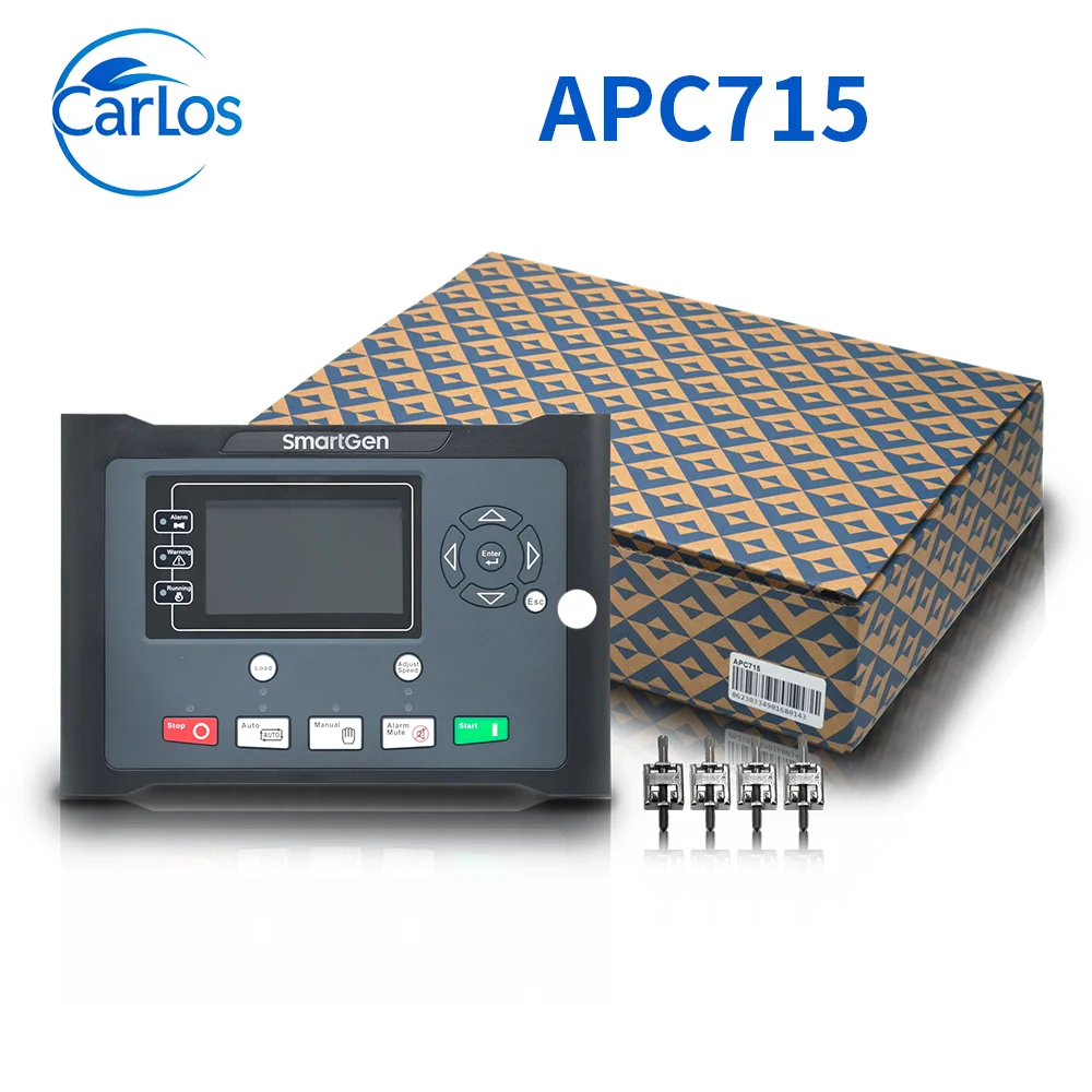 APC715 Generator Parts Smartgen Generator Control Panel Board Plc  Electric Controller Genset Controller Module