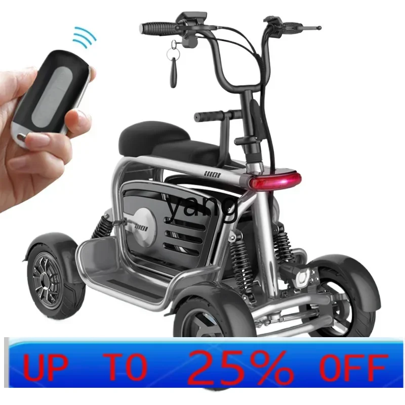 

LTT electric car the elderly small pet folding parent-child mini ride