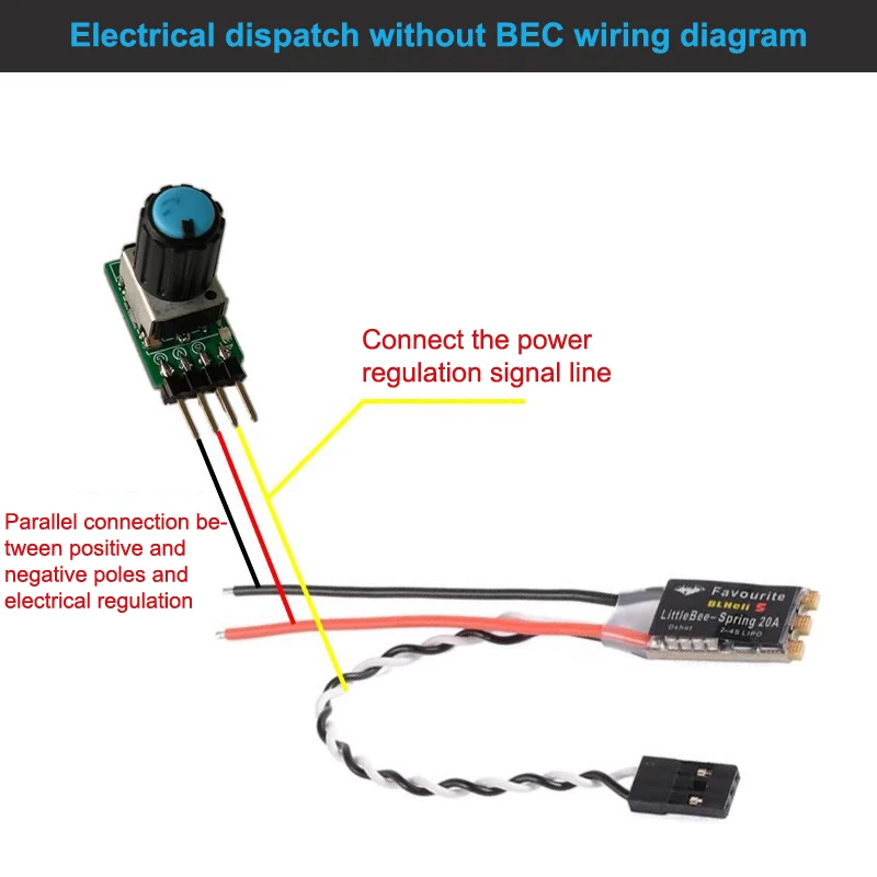 Small Steering Gear Brushless Motor ESC Controller Checker Drive Steering Mini Gear Speed Controllers Testing Module