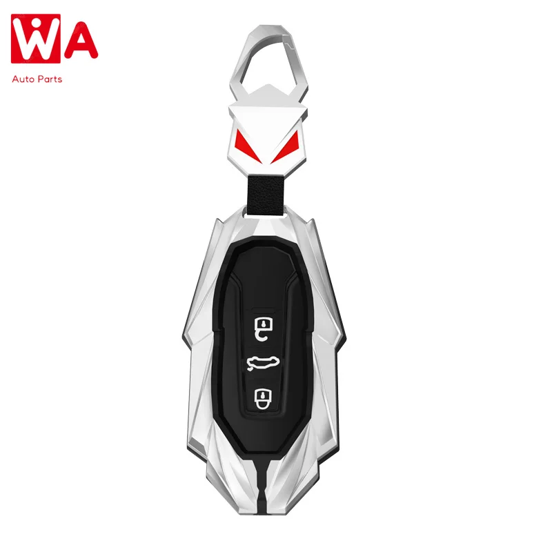 

Zinc Alloy Car Remote Key Fob Case Key Cover For Volkswagen Vw Touareg 2018+ Car Key Bag