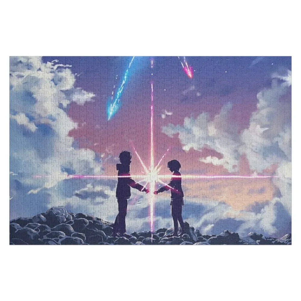 

Kimi no na wa// your name anime 1 Jigsaw Puzzle Picture Baby Toy Customs With Photo Wood Photo Personalized Puzzle