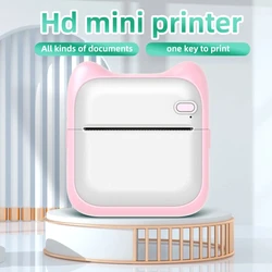 Portable MINI Wirelessly Bluetooth Printer Student Pocket Inkless Photo Label Memo Wrong Question Thermal Printer child Gift