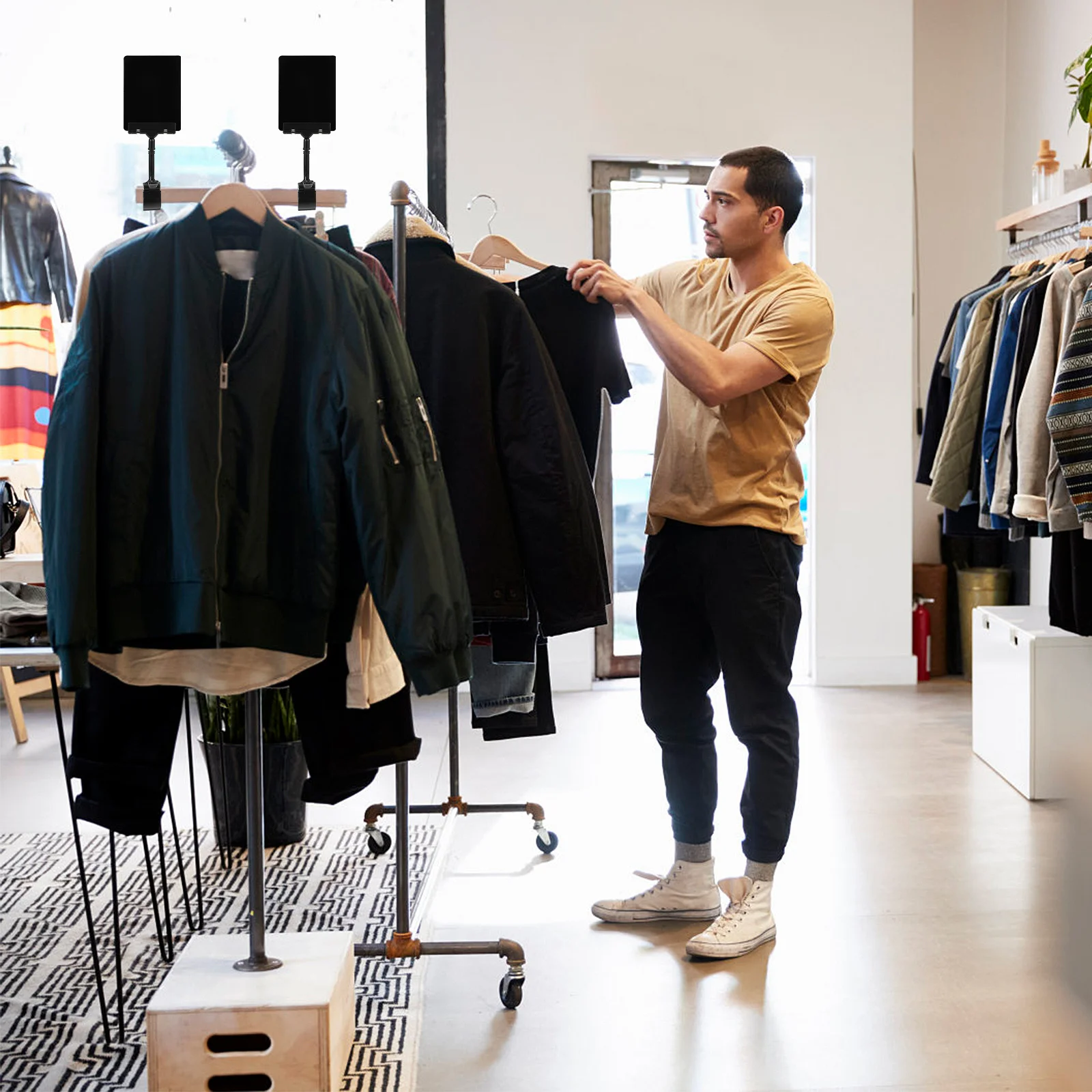 

Waterproof Price Tags Clamps Reusable Label Holders For Supermarket Fruit Store Display Board Multipurpose