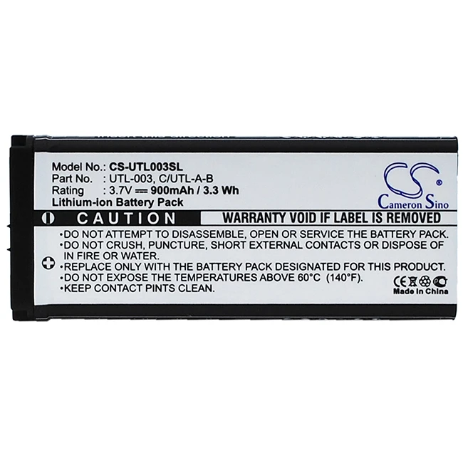 Cameron Sino 900mAh Battery C/UTL-A-BP, UTL-003 for Nintendo DS XL, DSi LL, DSi XL, UTL-001