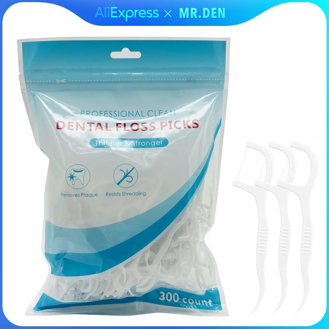 

Dental Floss Picks Volume Pack Factory Direct for Home Travel Restaurants and Commercial Polymer Floss