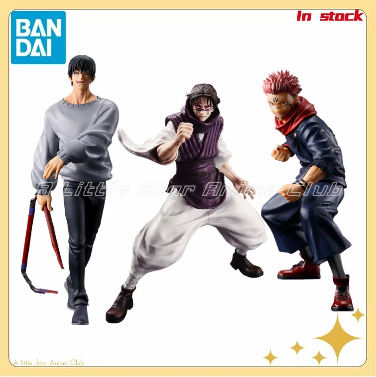 

In Stock Original BANDAI SPIRITS Jujutsukaisen Toji Fushiguro/THE SUKUNA/ CHOSO Action Figure Model Collection Gift Toys