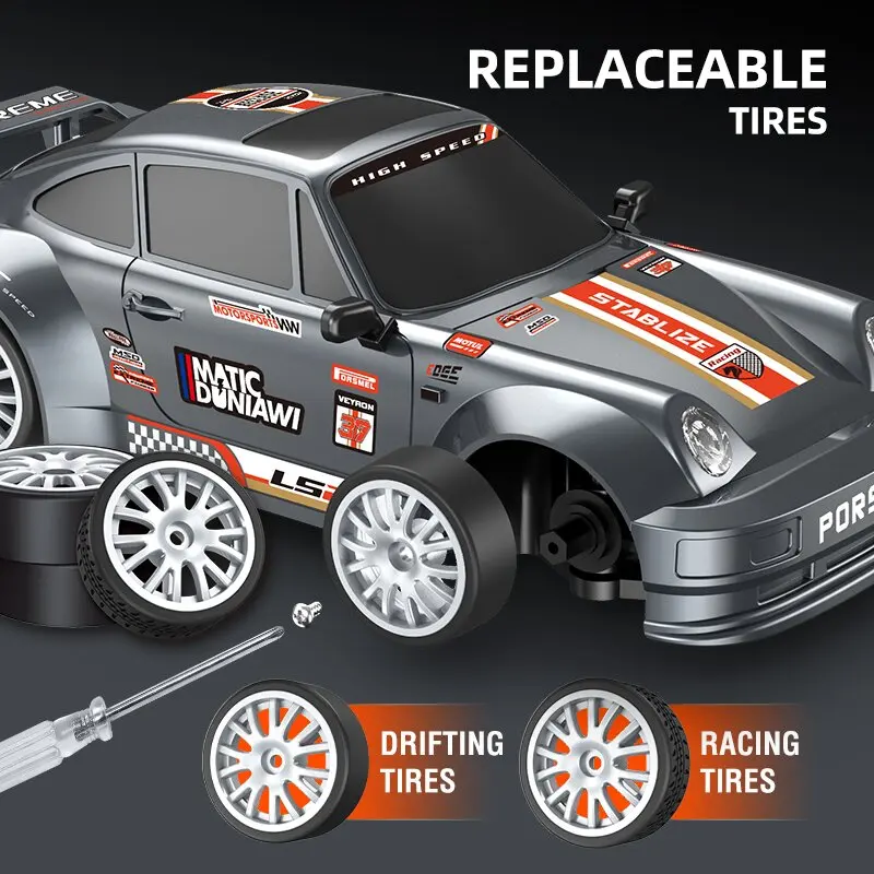 

hot selling High-Speed RC Remote Control Car 4WD Drifting Racing Desktop Model Mini Pocket Car for Boys Ideal Halloween Gift Toy