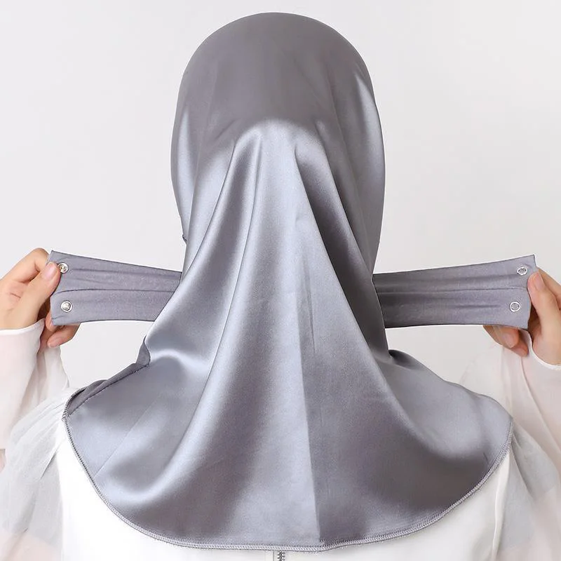 Lenço Hijab Muçulmano para Mulheres, Boné Interior, Envoltório de Cabeça Islâmico, Bonnet, Chapéu Cobertura Completa, Turbante, Xales, Instant Amira