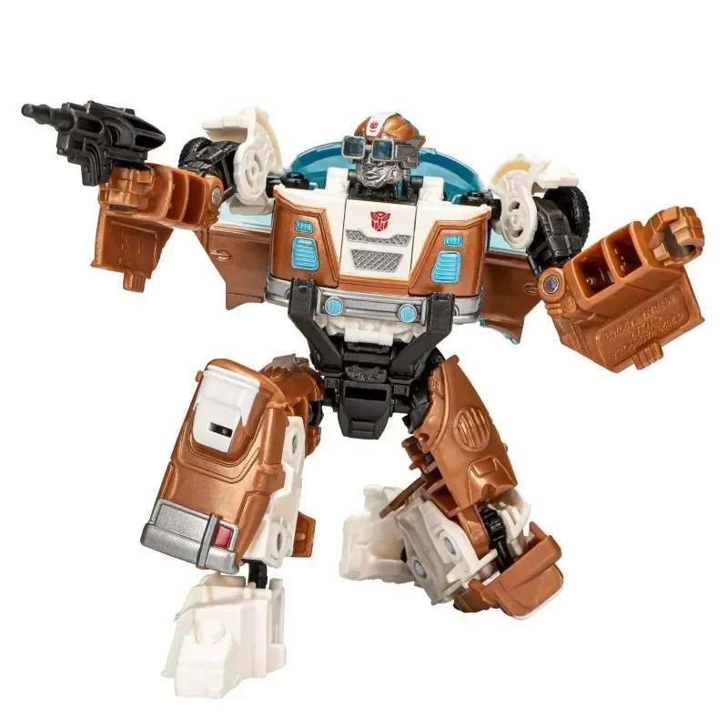 Takara Tomy Hasbro Transformers Movie 7 Rise of The Beasts Deluxe Wheeljack Action Figure Collectible Ornament Toy Birthday Gift