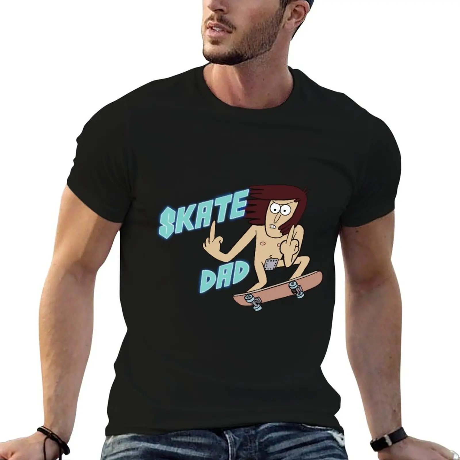 

Skate Dad T-Shirt cotton t shirt pack man t shirt graphic anime tshirt T-shirt
