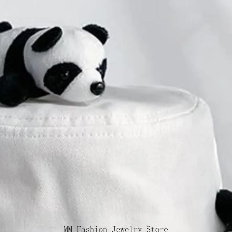 D0UB 팬더 모자 여름 모자 팬더 SunHat 키드 팬더 양동이 모자 Cloches 모자 팬더 어부 모자 분지 모자 여름 중산모 모자