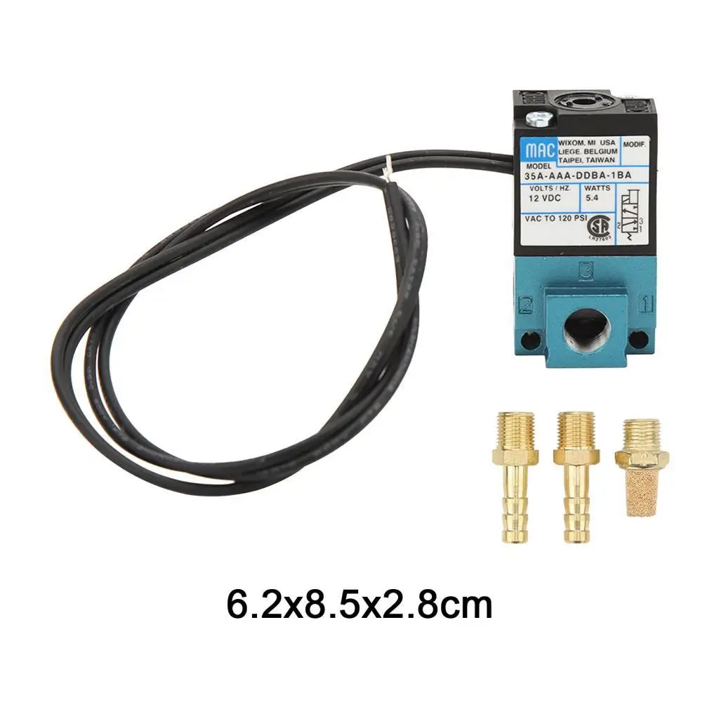 

3-портовый электромагнитный клапан регулирования давления, простая установка, надежность, прямая замена, ремонтные детали, премиум-качество, износостойкость, DC12V 5.4W