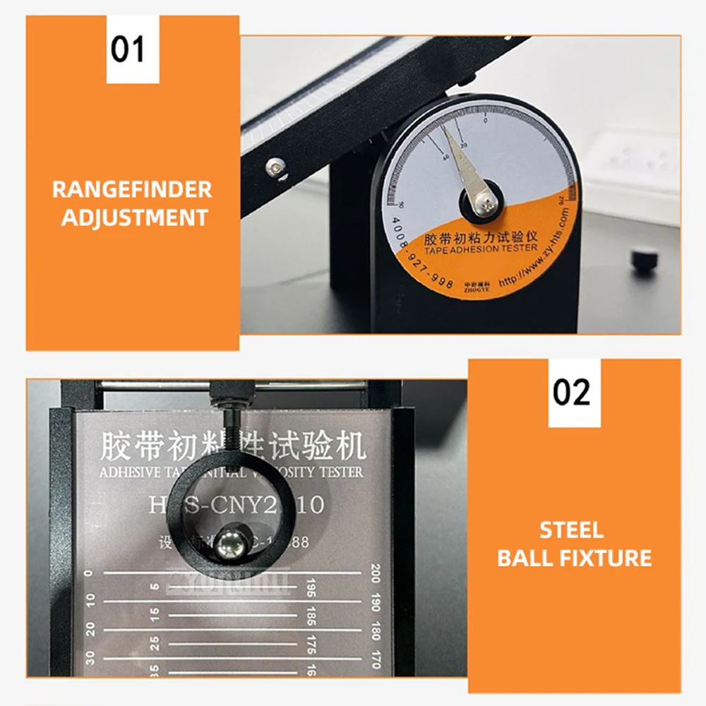 

2026 Tack tester Adhesive tape testing machine for Pressure-sensitive tape/self-adhesive label/protective film
