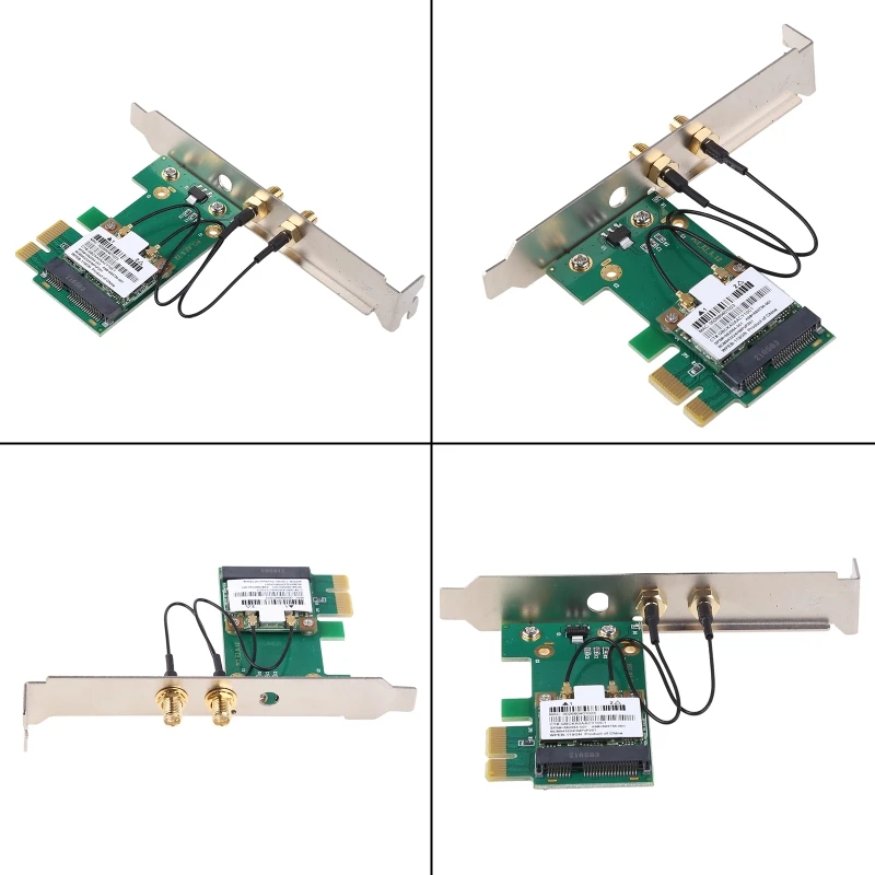 Wireless Wifi PCI-E Card Desktop Adapter BCM943225HMS 300M Support PCIE PCI-1X