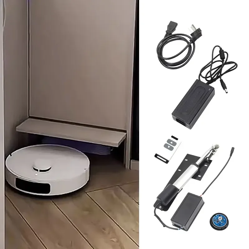 Strut Vacuum Automatic Cupboard Flap Hydraulic System Lid Cabinet Door Lift up Over Stay Support Free Stop