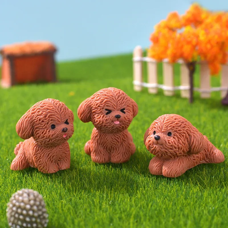 Great Gifts 3D Cute Puppy Shoe Charms Decorations Brown Teddy Dog Buckles For Sandals Clogs Cartoon Accessies Festival Surprise image 5