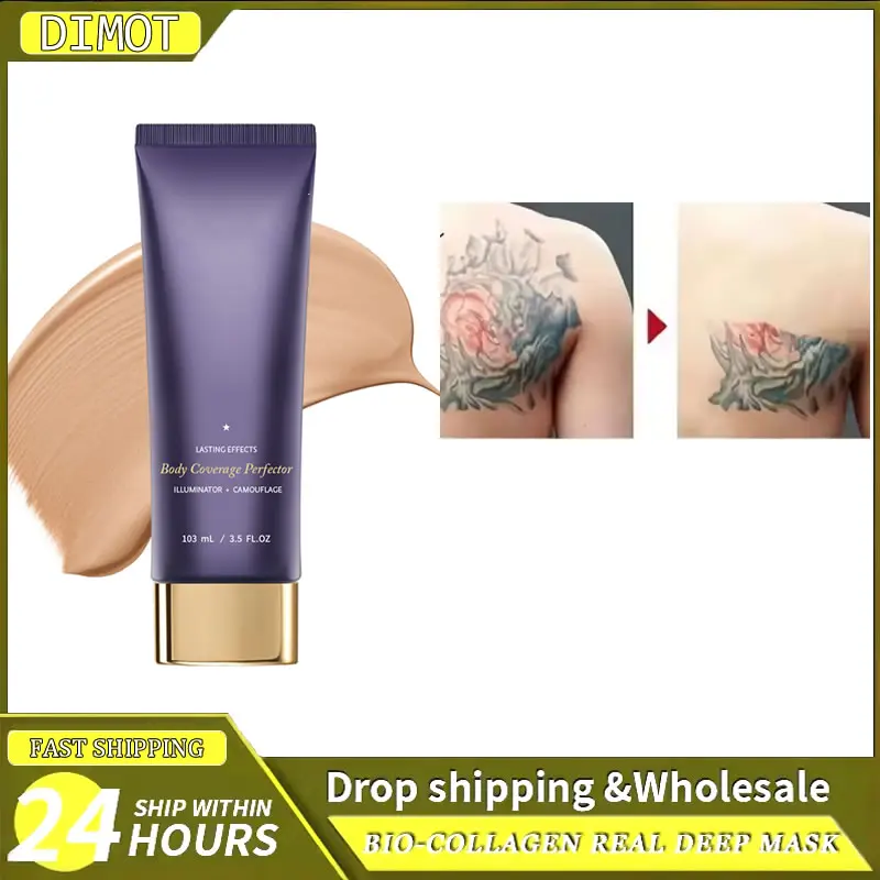 

1Set Full Coverage Waterproof Concealer Natural Matte Long-Lasting Hides Tattoos Scars & Blemishes Foundation for All Skin Tones