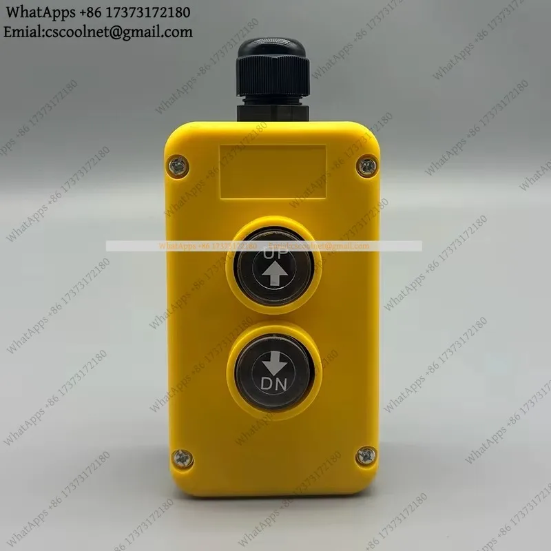JS02 12V DC Dump Trailer Remote Control Switch AT59 Hydraulic Pump Power Unit Up Down Solenoid for Lift Unloading Truck