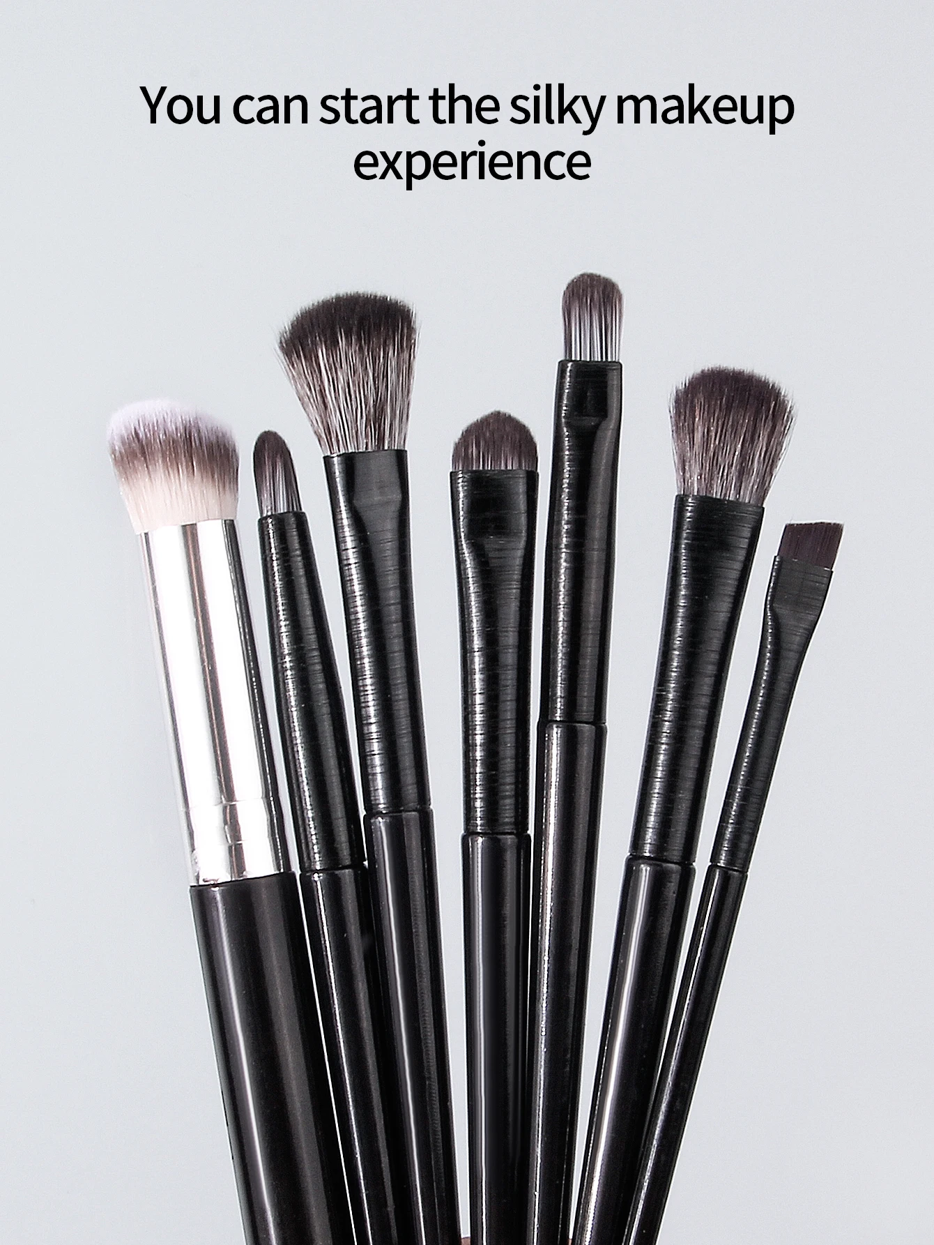 7PCS Makeup Brush set: Eyeshadow brush, eyeliner Brush, Concealer brush, multi-functional facial makeup brush tools