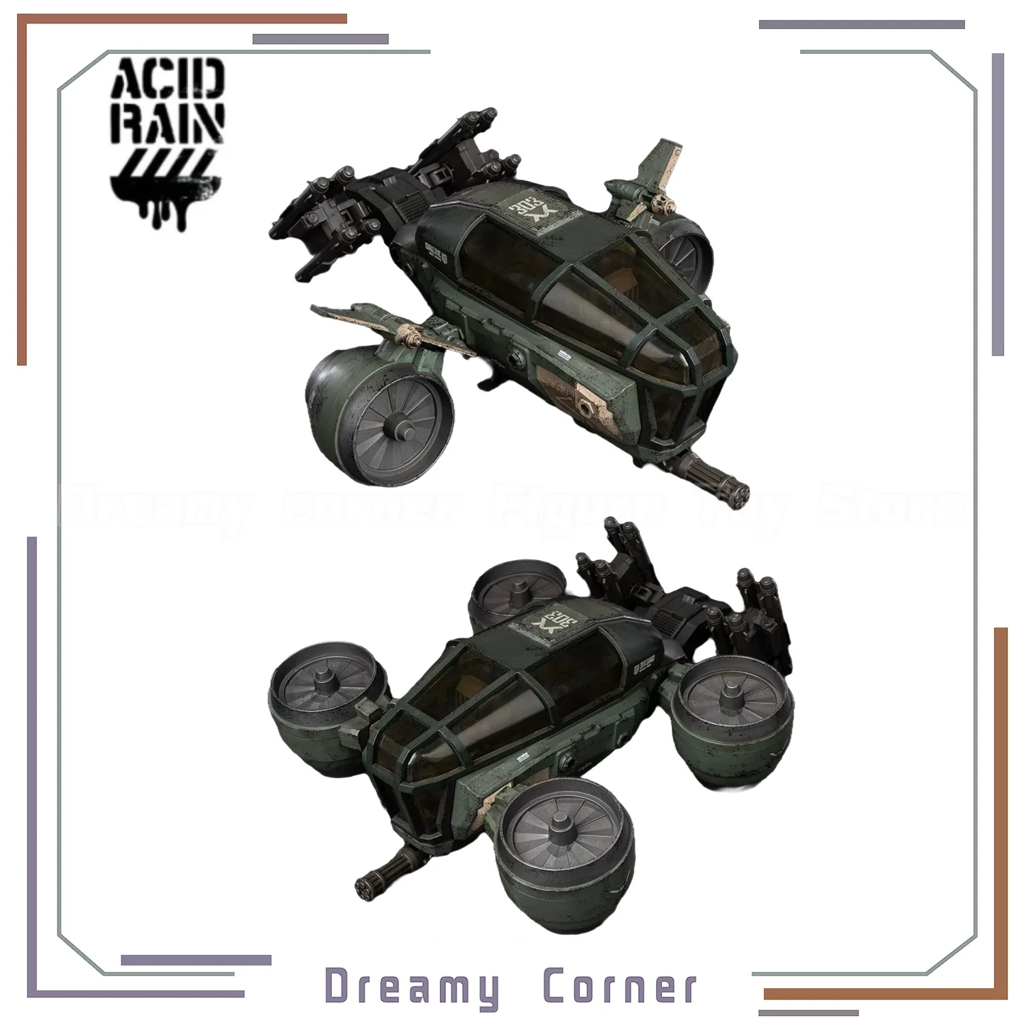 

【In Stock】Acid Rain War BLACK BOX PBB-AR002 Marine Wingflux WF8m 1/18 Action Figure