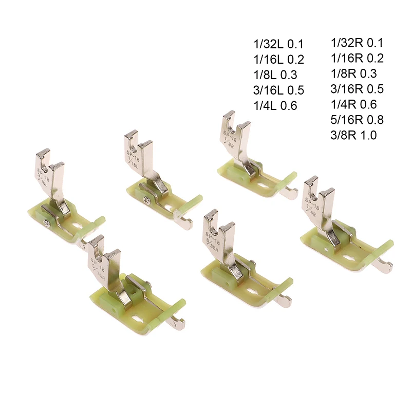 SP-18 Right /Left Edge Guide Presser Foot For Industrial Single Needle Straight Lockstitch Sewing Machine Guide Sew Accessories