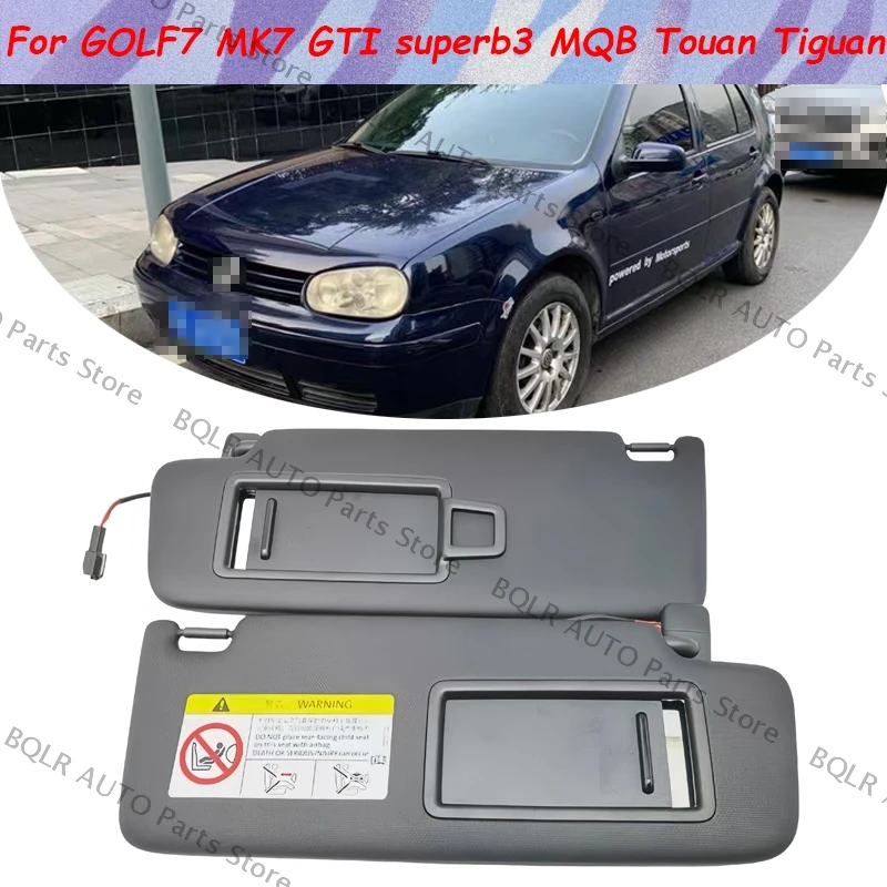 

For GOLF 7 MK7 GTI Superb3 MQB Touan Tiguan Cosmetic Mirror Sun Visor Shading Board Gray5GG 857 551 5GG 857 552