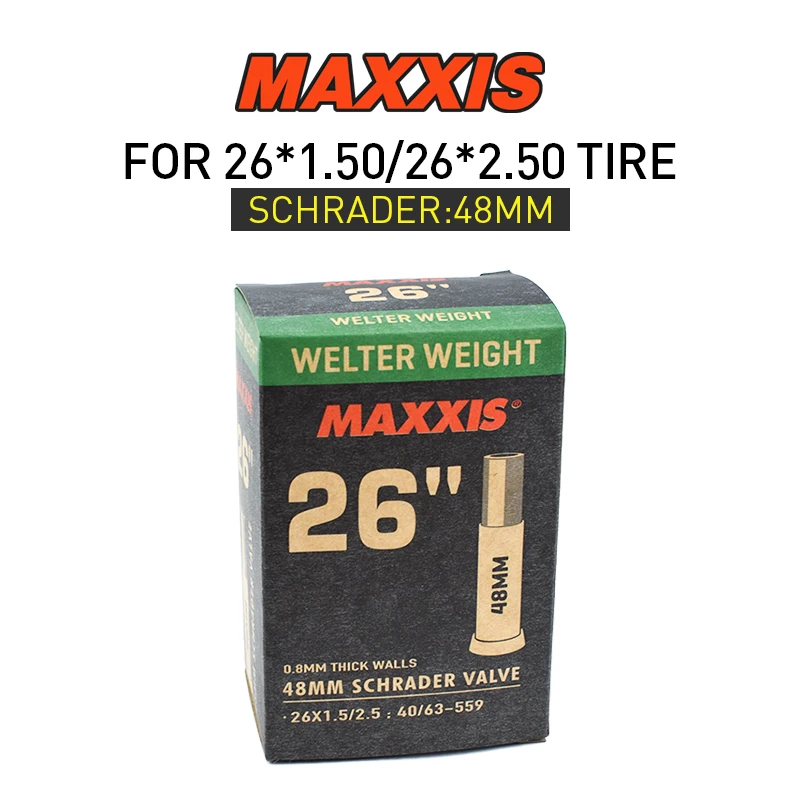 1 Stück MAXXIS 26 Fahrradschlauch 16/20/24/26/27,5 Fahrradschlauch FV(PV) AV(SV) MTB Mountainbike Rennrad Teile Fahrradzubehör – Detail 12