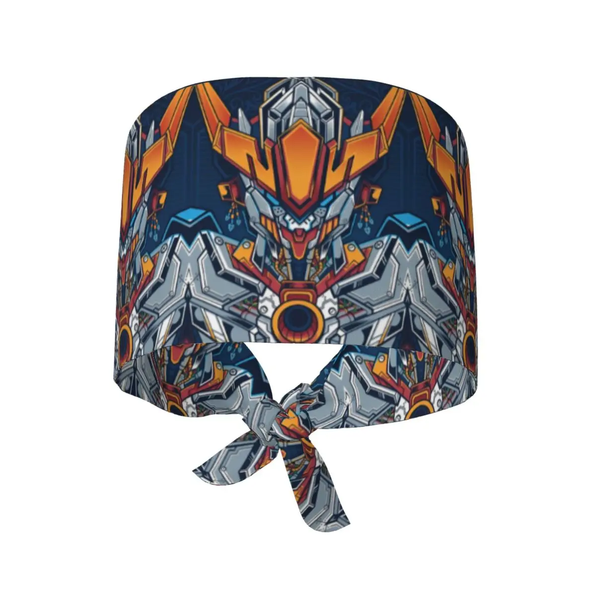 Medical Hat Gundam Scrub Caps For Men Women Comfortable Nursing Hats Long Hair Custom Working Cap